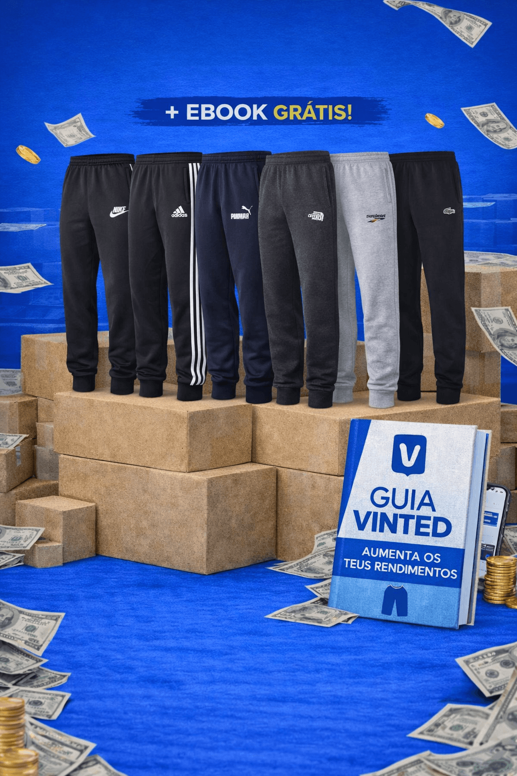 Pack Fornecedor | Calças + E-book grátis