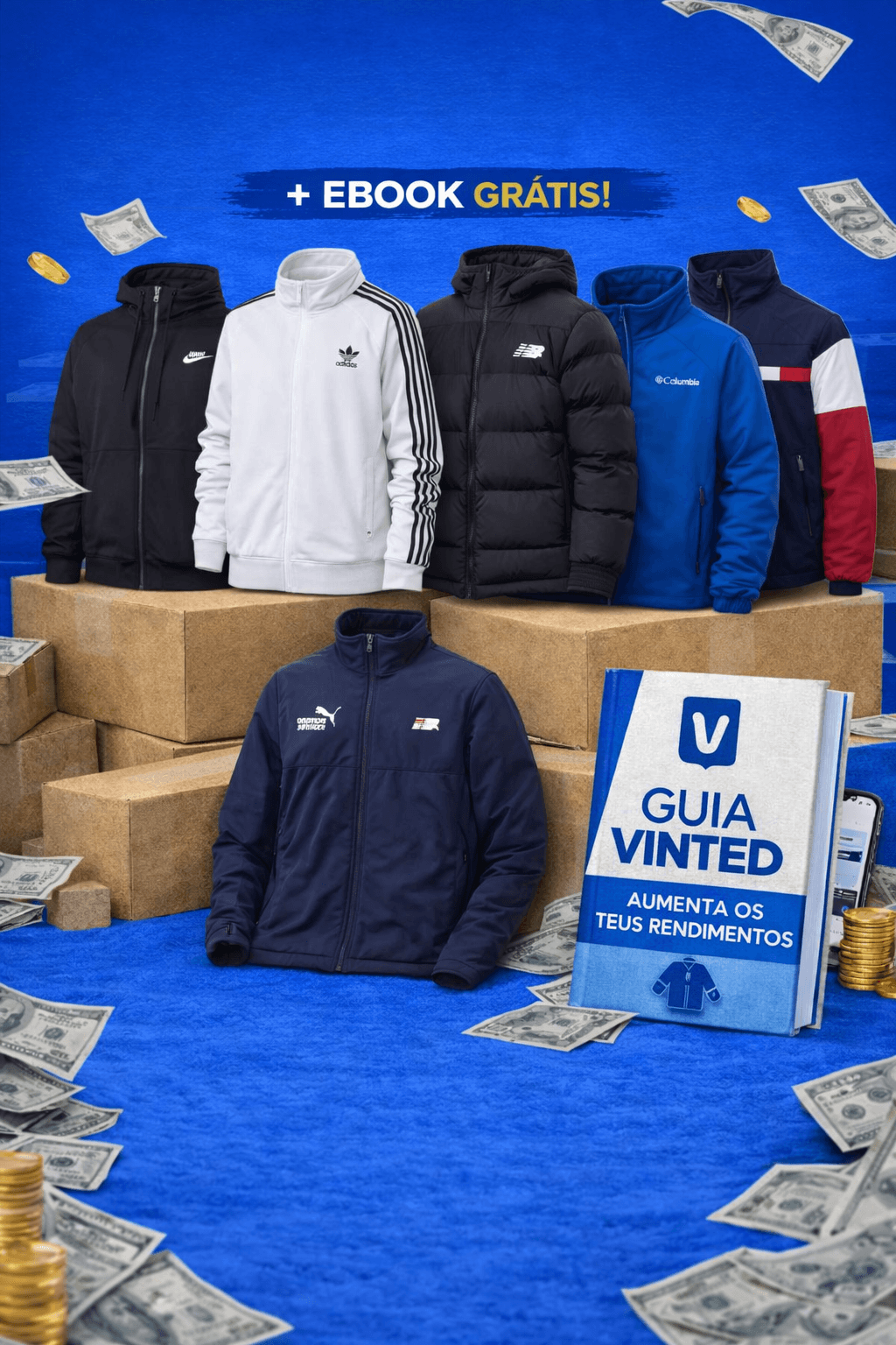 Pack Fornecedor | Casacos + E-book grátis